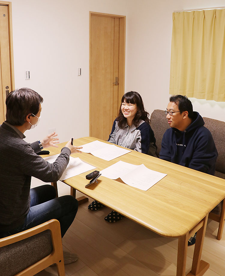 練馬区S様インタビューシーン