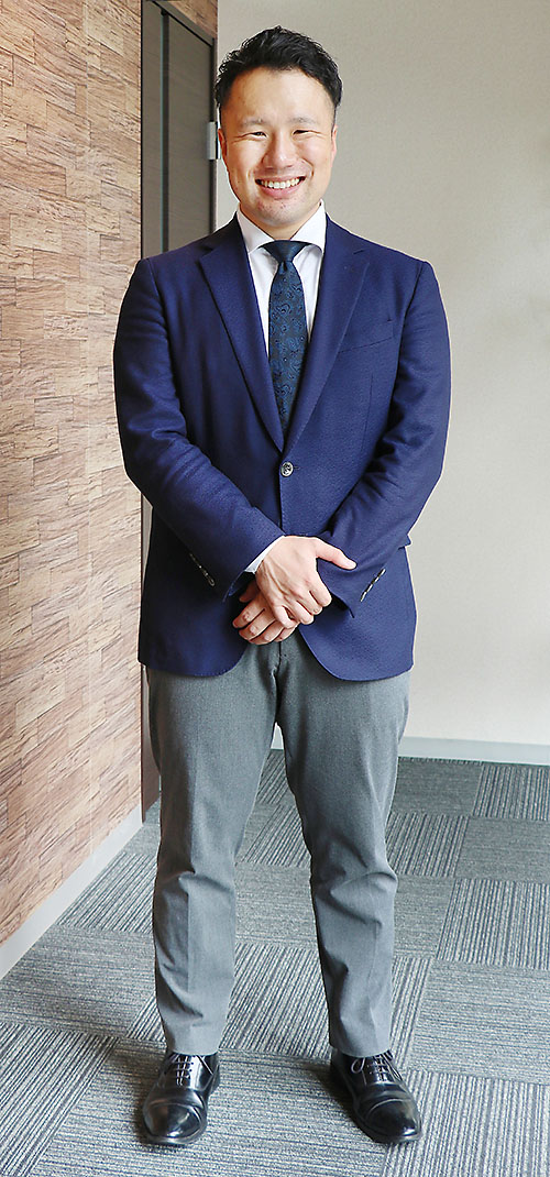 はたらくおうちスタッフ町田恵介お仕事シーン