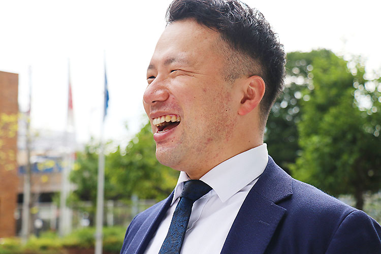 はたらくおうちスタッフ町田恵介お仕事シーン